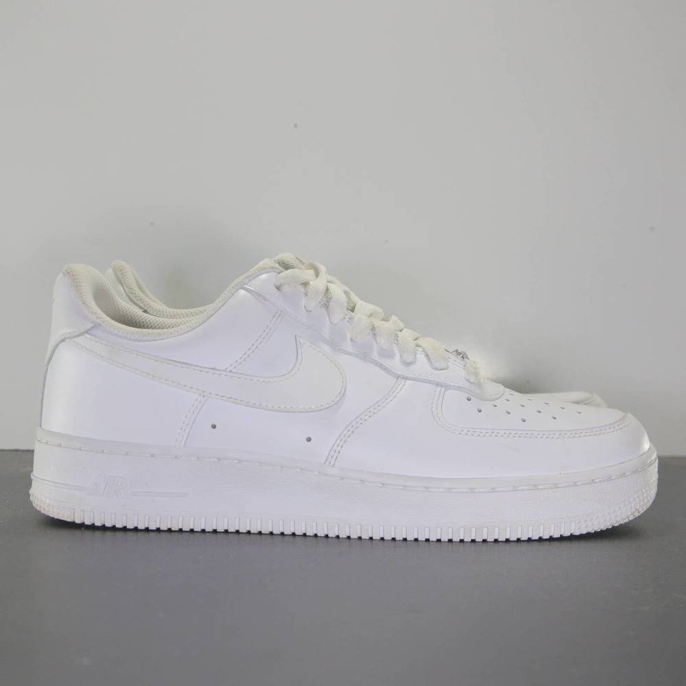 Nike Af1 Air Force 1 Low Triple White Men's Sneakers 004575 Size 8.5 Mens